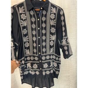 Johnny Was size medium in Bourgery blouse